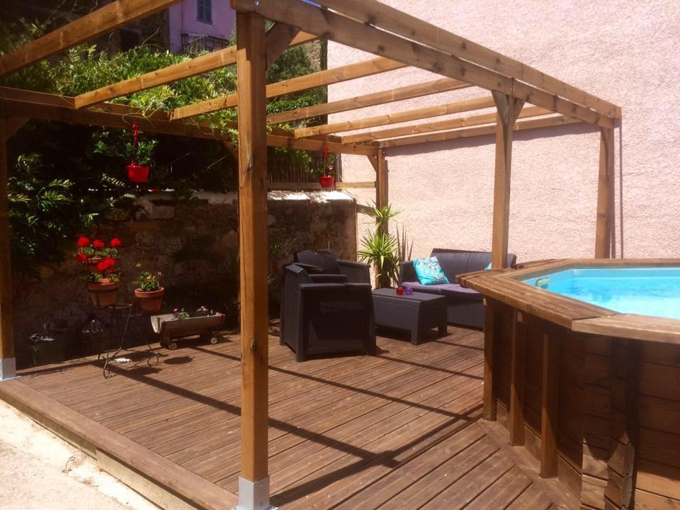 Hotel Chez Les Amis Saint-Nazaire-de-Ladarez Esterno foto